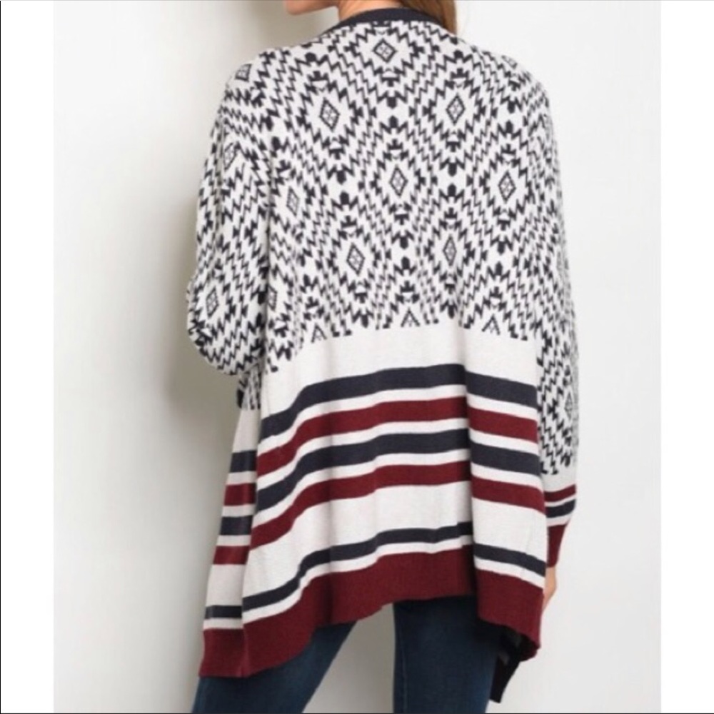 Honey Punch Wrap Around Sweater! Heavy and Warm!! - Picture 4 of 6